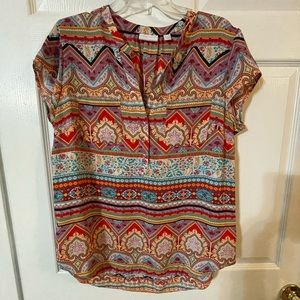 Multi colored blouse